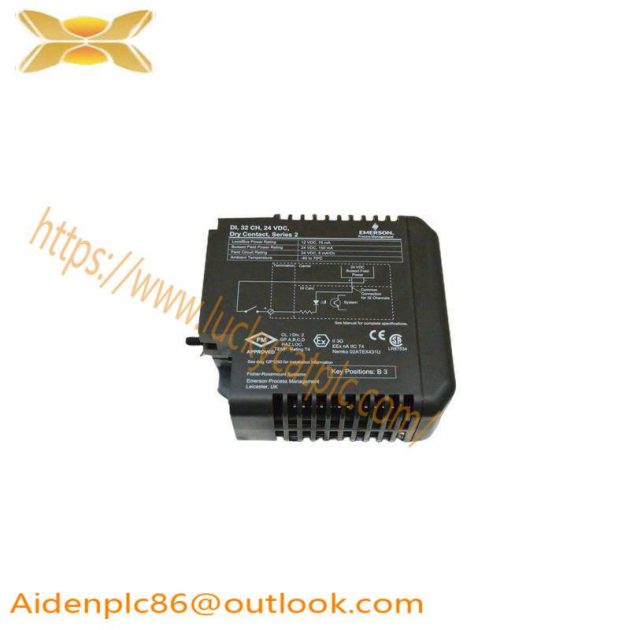 EMERSON KJ3222X1-EA1 12P2533X022 Industrial Input Module