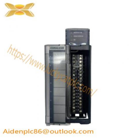 GE FANUC IC695ALG508 - Modular Analog Input Module for PACSystems RX3i