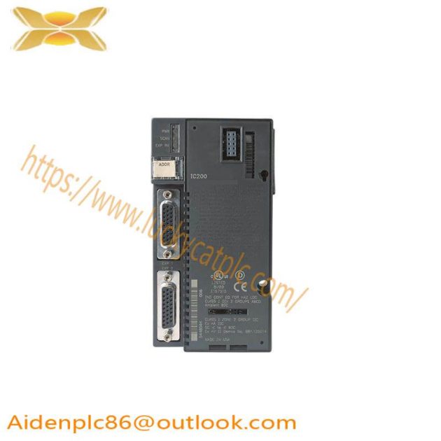 GE IC200PNS001: Industrial Remote I/O Unit