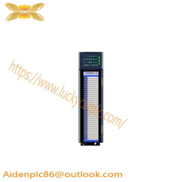 GE IC694MDL754 - High-Power Output Module for Industrial Control Systems