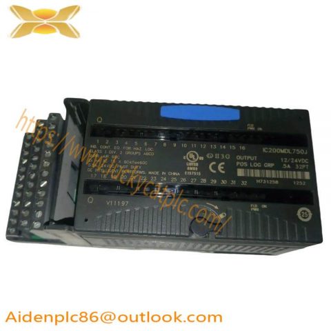 GE IC200MDL750J: High-Performance VersaMax Discrete Output Module