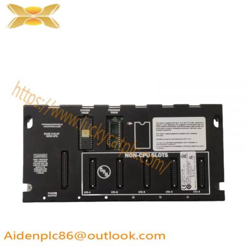 GE IC693CPU313X 05 Slot CPU Chassis - Advanced Modular Control System