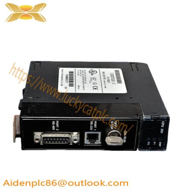 GE IC693CPU351 - Single Slot CPU Module for Industrial Control Systems