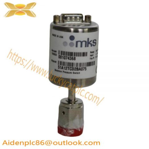 MKS 51A12TCD2BA075 Pressure Switch - Precision Engineered for Industrial Control