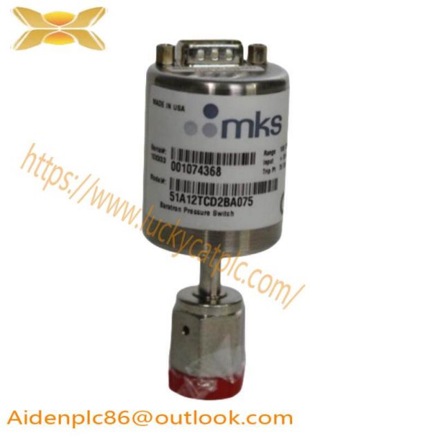 MKS 51A12TCD2BA075 Pressure Switch - Precision Engineered for Industrial Control
