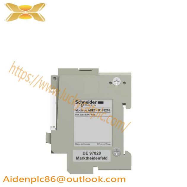 Schneider ABE7-R16S210 Electromechanical Relay: ABE7 Series, Robust Industrial Control Solution