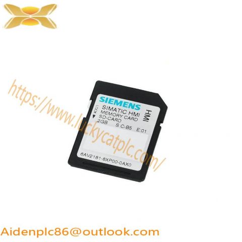 SIEMENS SIMATIC SD Memory Card 6AV2181-8XP00-0AX0: Industrial Control Innovation at Its Core