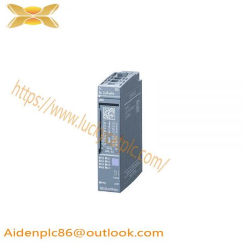 SIEMENS 6ES7134-6GF00-0AA1 ANALOG INPUT MODULE: Precision Control Solutions