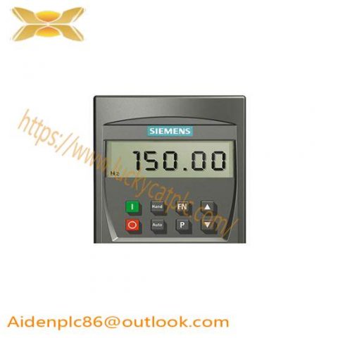 SIEMENS 6SE6400-0BE00-0AA1 Operator Panel: Industrial Control Excellence