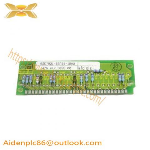 Siemens 6SE7031-5EF84-1BH0: Industrial Automation Normalizing Module