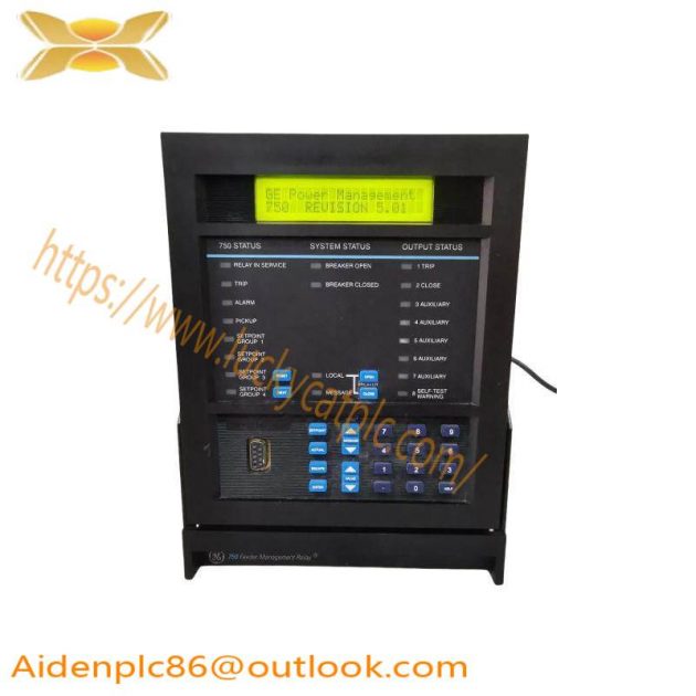 GE SR750-P5-G5-S5-HI-A20-R: Industrial Control's Robust Solution for Feeder Management