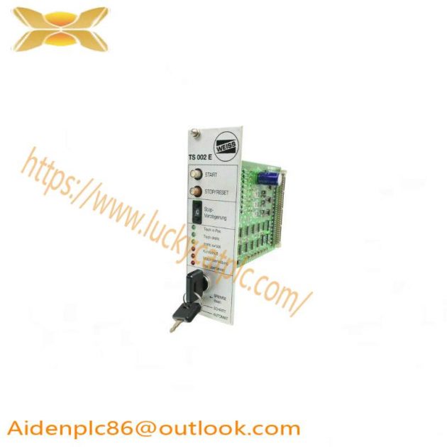 WEISS TS002E Temperature Control Module for Industrial Automation