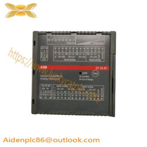 ABB 07AI91 WT91 GJR5251600R0202 Analog Input Module