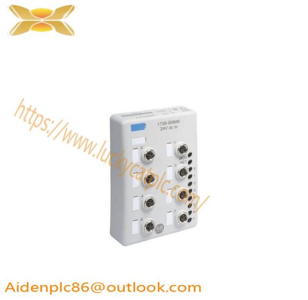 AB 1738-IB8M8: Advanced IO Module by AB, Precision for Industrial Control