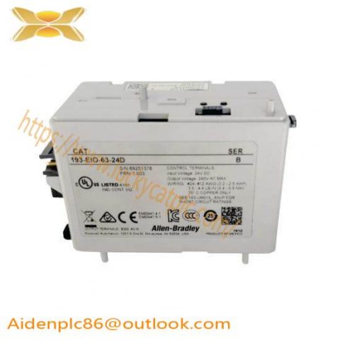 Mitsubishi 193-EIO-63-24D | I/O Overload Control Relay Module