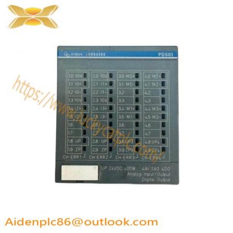 ABB 1SAP260100R3001 PD501-4CH Analog I/O Module, Precision Control Solutions