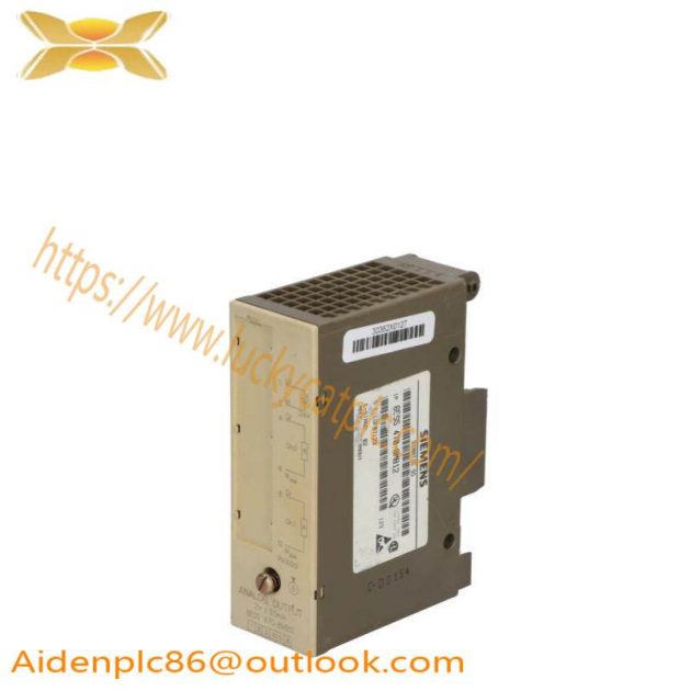 SIEMENS SIMATIC 6ES5470-8MB12 Analog Output Module - Advanced Industrial Control Solution