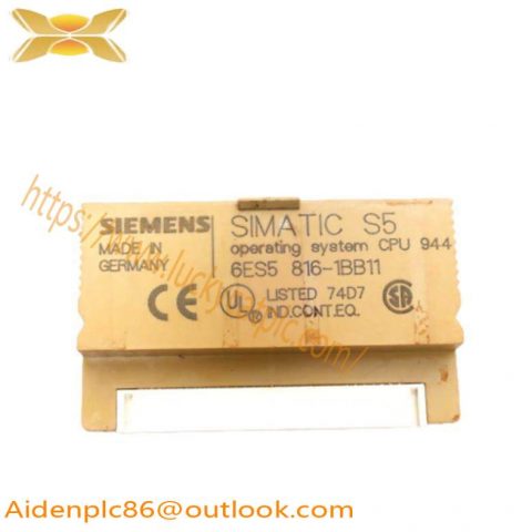 SIEMENS 6ES5816-1BB11: High-Performance Operating System Module