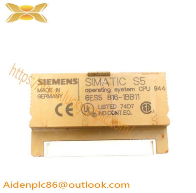 SIEMENS 6ES5816-1BB11: High-Performance Operating System Module