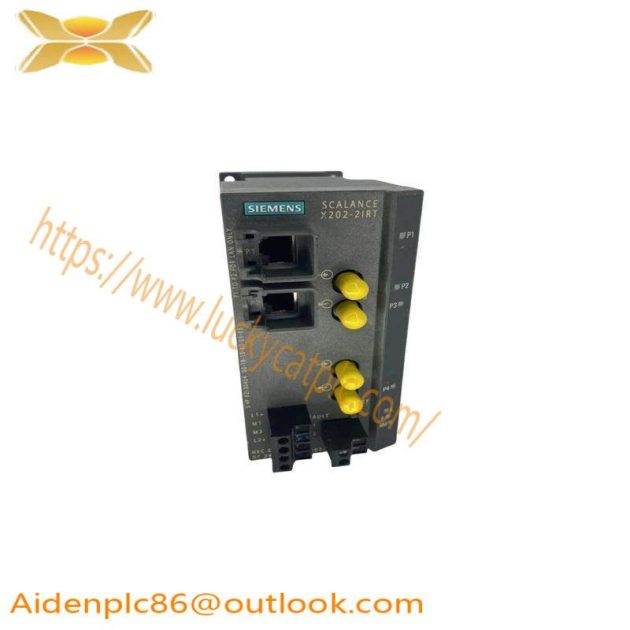 SIEMENS SCALANCE X202-2IRT IE SWITCH, Advanced Industrial Networking Solution