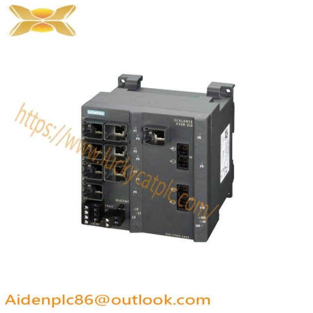 SIEMENS SCALANCE X308-2LD | Advanced Managed Switch for Industrial Automation