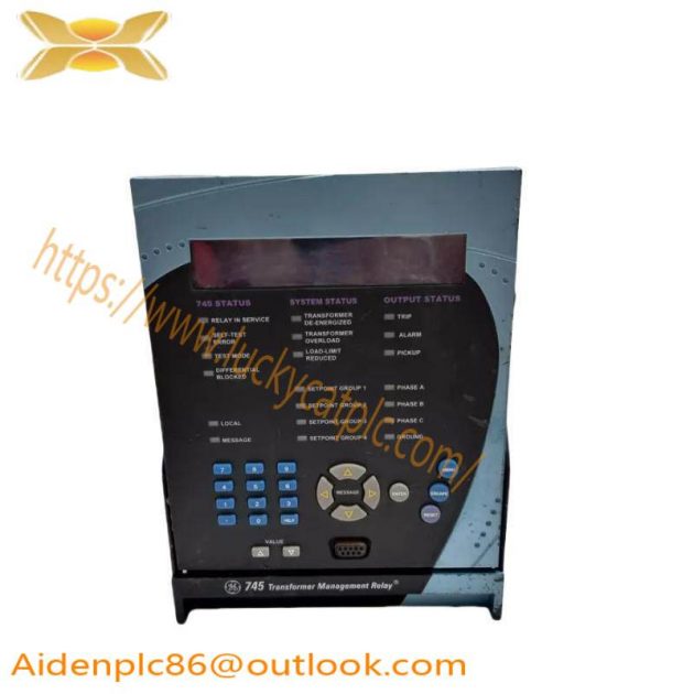 GE 745-W2-P5-G5-HI-A-L-R-E-H: Advanced Transformer Management Relay