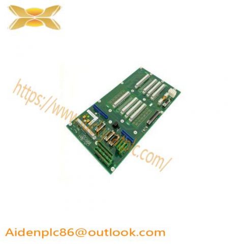 ABB 3HAB6372-001 ROBOT BACKPLANE SLOT RACK DSQC330