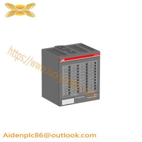ABB AO523 - Advanced Analog Output Module, High Performance for Industrial Control Systems