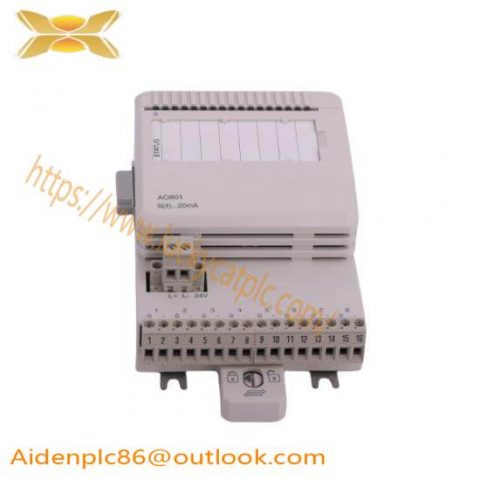 ABB AO801 - 3BSE020514R1 Analog Output Module, Advanced Control Solutions for Industrial Automation