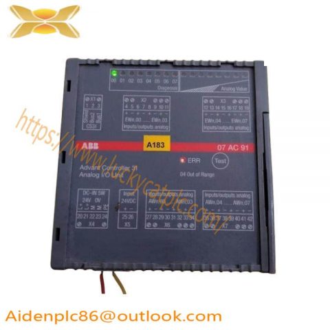 ABB GKWE857900R1210 - Industrial Control System, Advanced Automation Solution