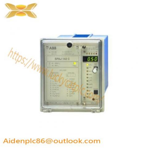 ABB SPAJ 142 C-AA Current Overload Relay, Precise Protection for Industrial Systems