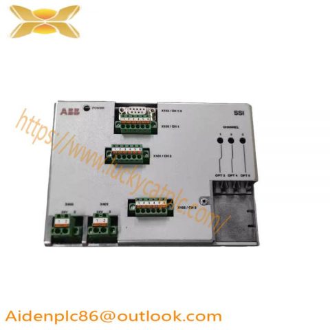 ABB XF D213 A 3BHE028122R0001: Advanced SSI Speed Sensor Interface, Precision Engineered for Industrial Automation