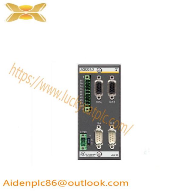 BACHMANN ACR222/2 Axis Controller Module, High-Performance Motor Control Solution