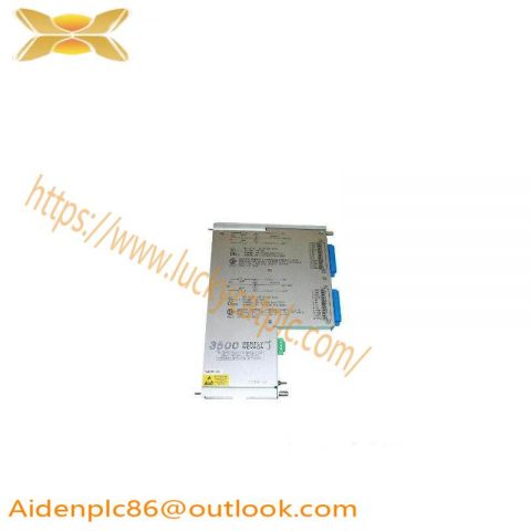 Bently Nevada 135489-02: I/O Module with Internal Barriers & Internal Terminations