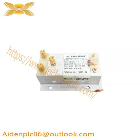 BENTLY NEVADA 20929-02: Proximity Transducer, Precise Motion Sensing for Industrial Control Systems