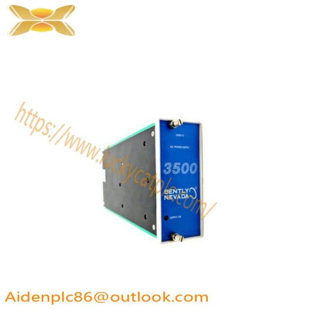 Bentley Nevada 3500/15 Power Supply Module, Precision Control for Industrial Applications