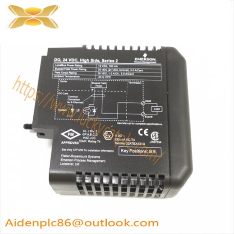 EMERSON KJ3241X1-EA1: High-Performance Interface Module for Industrial Automation