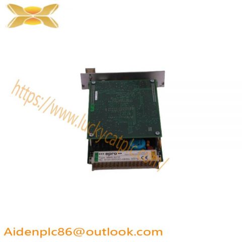 EMERSON MMS6210 Vibration Monitoring Card, Advanced Industrial Monitoring Solution