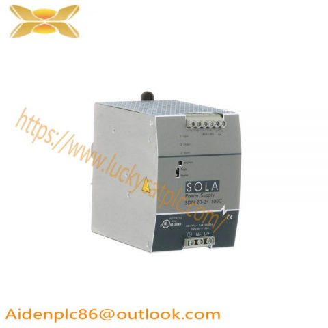 EMERSON SDN20-24-100C Power Supply, Designed for Industrial Control Solutions