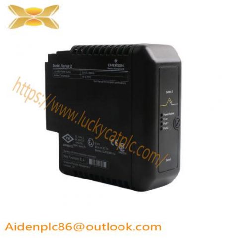 Emerson VE4006P2 Serial Interface Card: Industrial Control, High-Speed Communication, Robust Connectivity