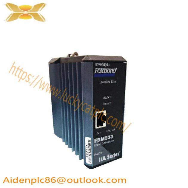 FOXBORO FBM233 P0926GX High-Performance Control Module for Industrial Automation
