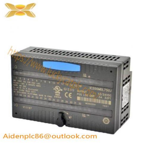 GE Fanuc IC200MDL750J Versamax PLC: Precision Automation for Your Industrial Needs