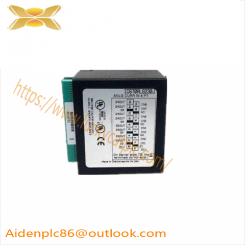 GE Fanuc IC670ALG230 Analog Input Module: High-Performance PLC Component
