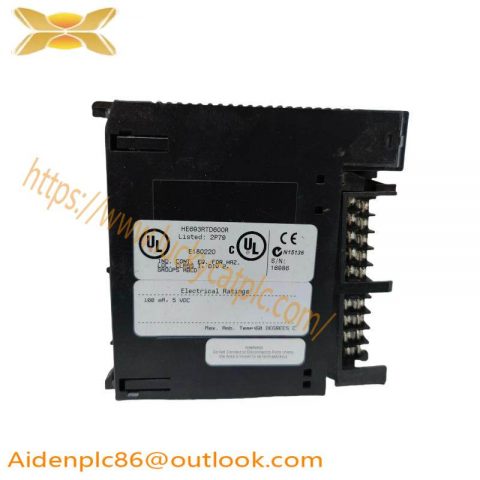 GE HE693RTD600R Input Module - High Performance RTD for Industrial Automation