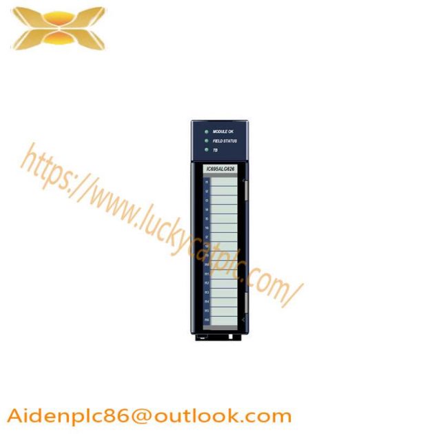 GE IC695ALG626 Analog Input Hart Module, High Precision Industrial Automation