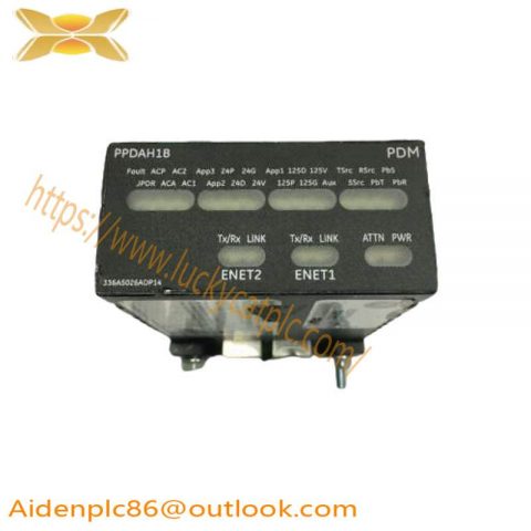 GE IS220PPDAH1B PLC I/O Pack, Discrete Input Module
