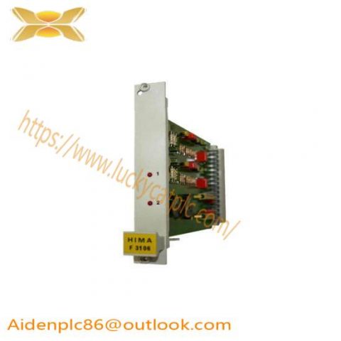 HIMA F3106 PLC CARD: Industry-leading Control Module