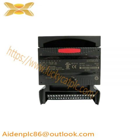 GE IC200MDL930 - Isolated Output Relay Module, 8-Point