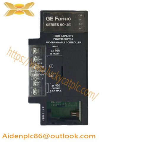 GE IC693PWR331 - High Capacity Power Supply Module, Optimized for Industry 4.0 Applications