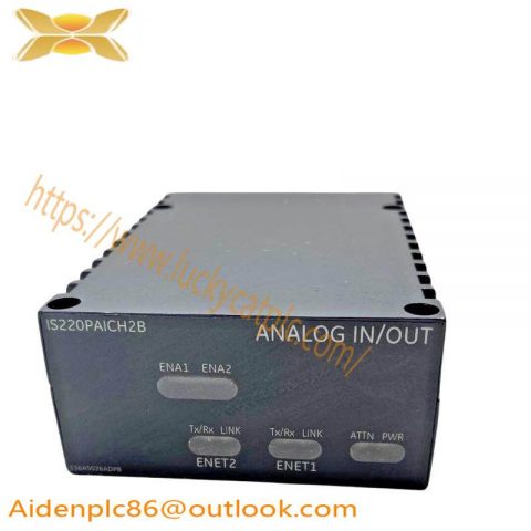 GE IS220PAICH2B - Analog Input/Output Module with 200 mA Current Loop